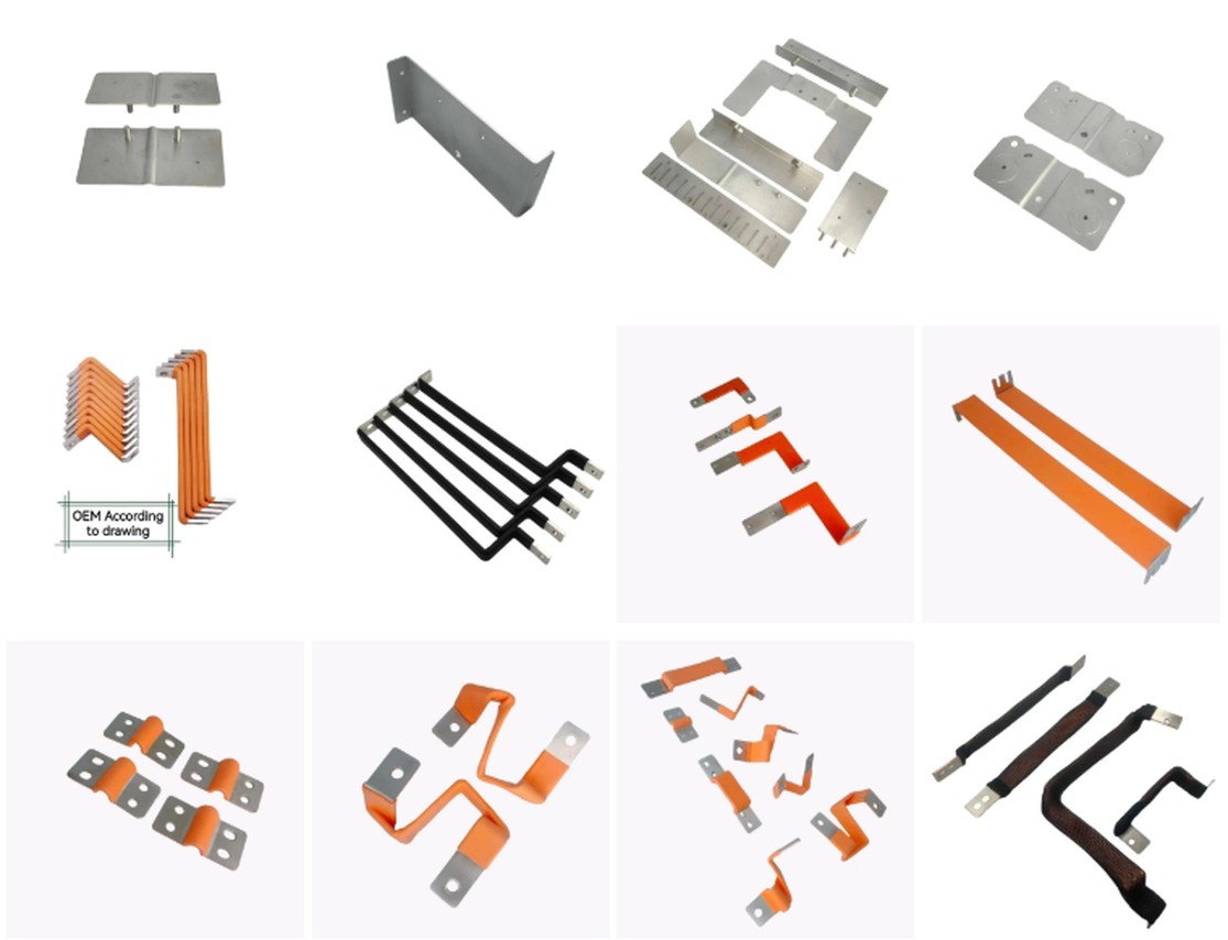 flexible flat copper busbar Various shapes can be customized flexible flat copper busbar Various shapes can be customized